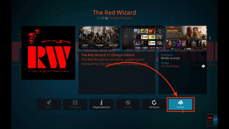 Red Wizard 4K Streaming